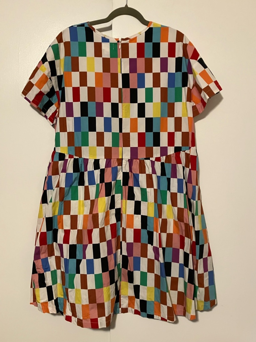 XL Target Pride short sleeved checkered skater dress - Picture 4 of 6